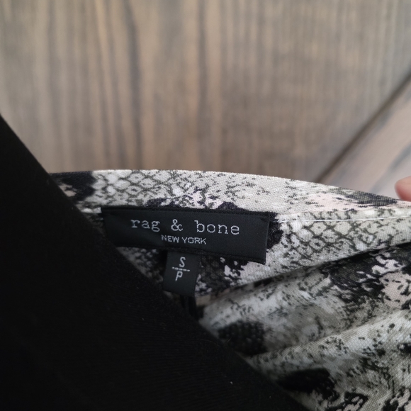 Rag & Bone Snakeskin Print Dress - Picture 3 of 4